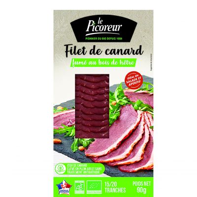 Filet Canard Fume Au Bois De Hetre 90 G