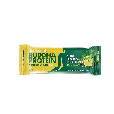Barre Bouddha Proteinchia Citron Spiruline 47 G