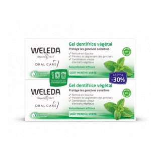 Lot Gel Dentifrice Vegetal 2x75ml